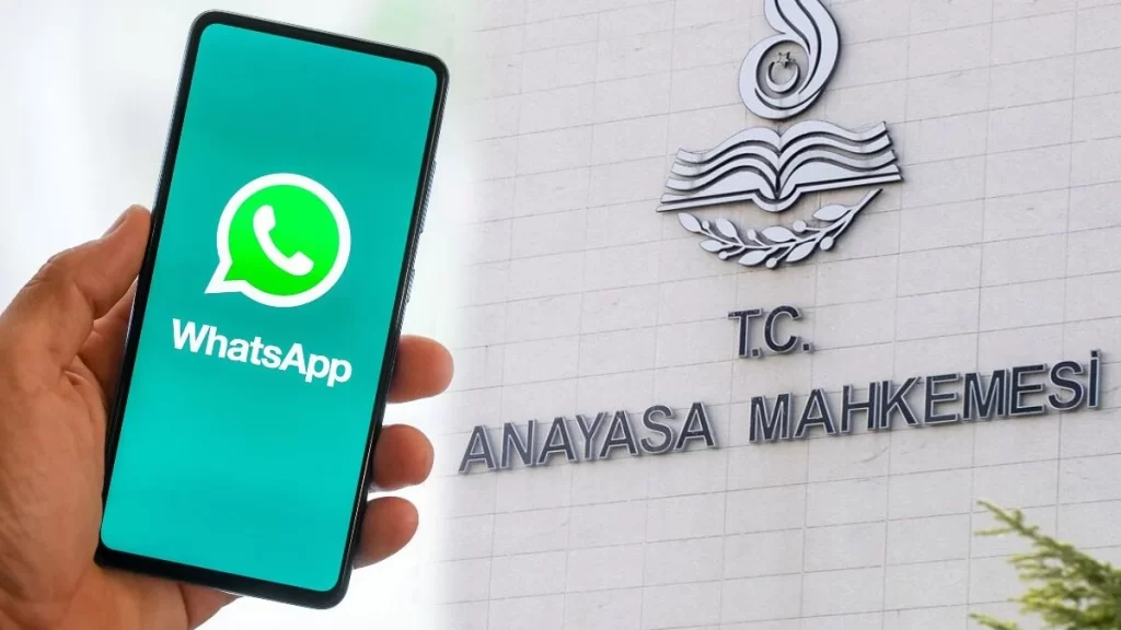 Anayasa Mahkemesi WhatsApp kanalı açtı