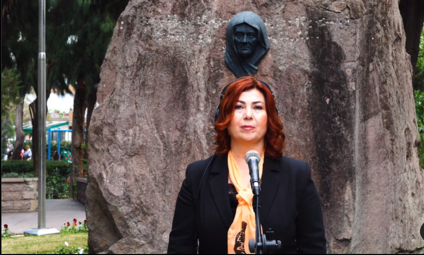 CHP İzmir kadına şiddete karşı ses çıkardı