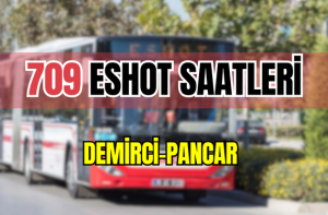 709 saatleri 709 Demirci-Pancar