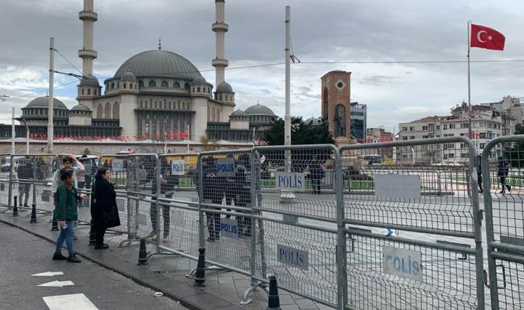 Taksim Meydanı'na '25 Kasım' önlemi!