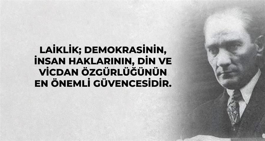 Atatürk-laiklik ilkesi