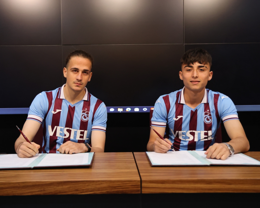Trabzonspor 2 oyuncuyla sözleşme imzaladı!