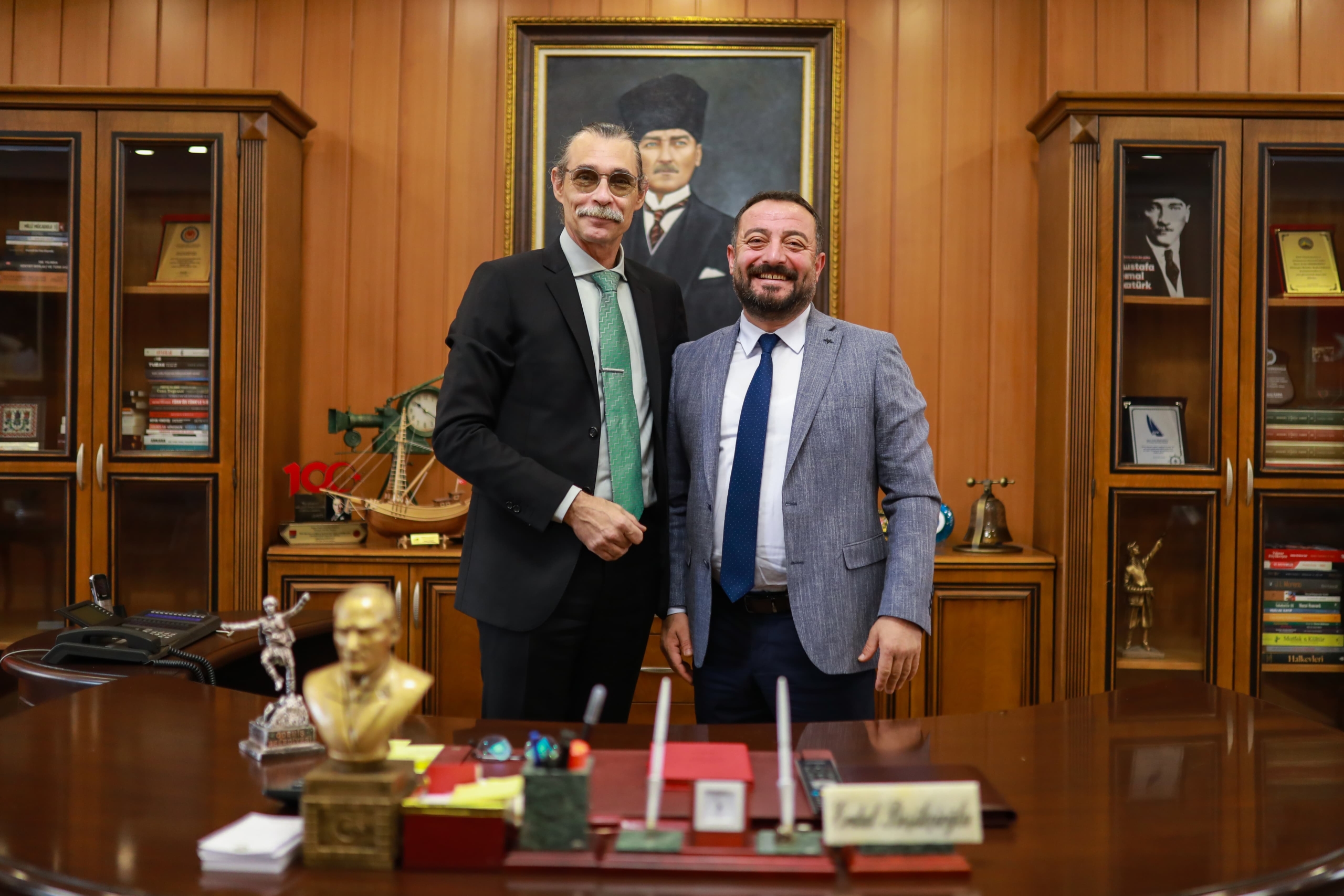 Başkan Turan’dan Beşikçioğlu’na ziyaret
