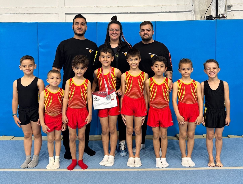 Göztepe Cimnastik Takımı, sadece 9 günde 16 madalya kazandı!