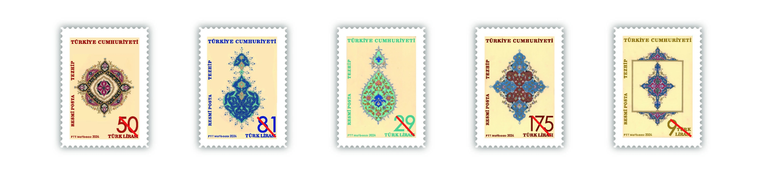 “Tezhip” pullar satışta