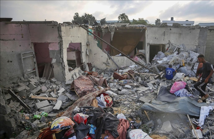 Gazze'de acı tablo: 37 Bin 953 ölü